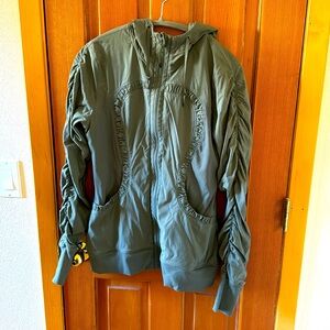 Rare reversible lululemon studio hoodie, size 10.